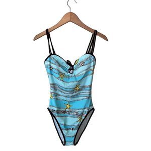 Vintage Classic Anne Cole One Piece Starfish Swimwear